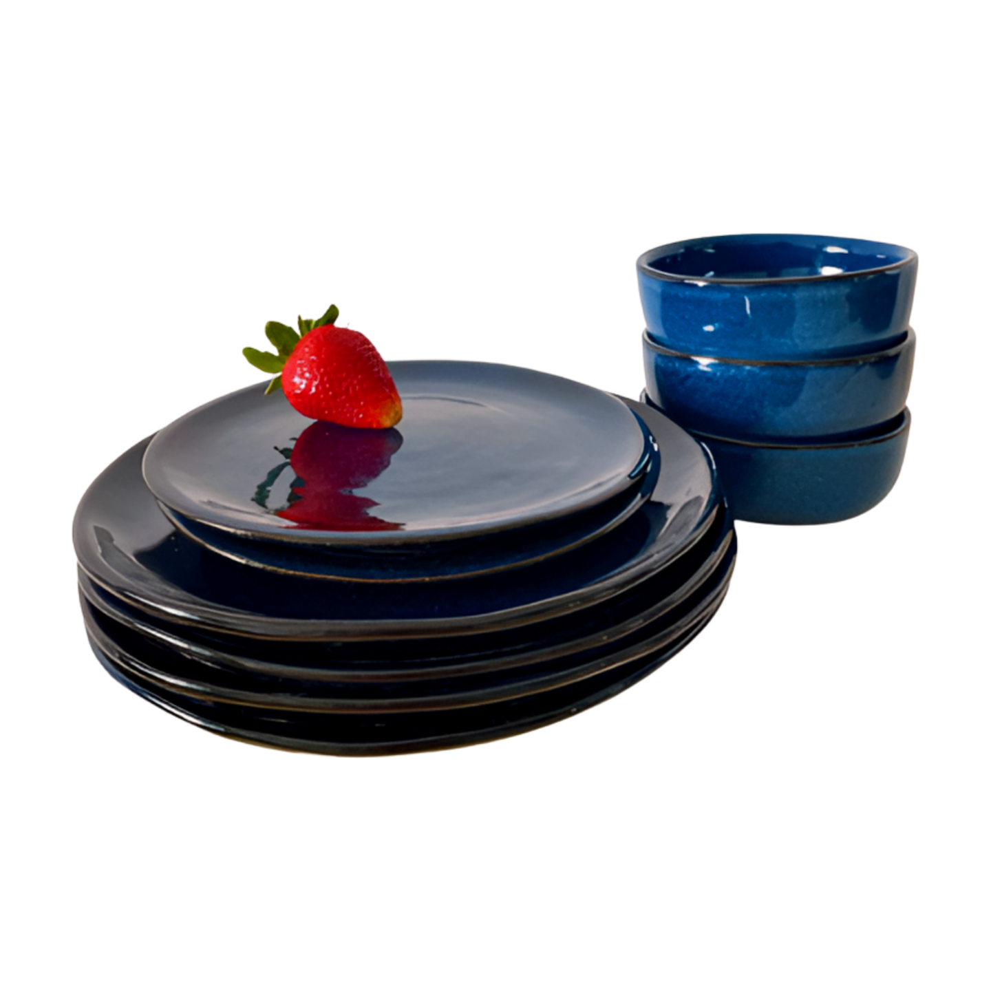 Azure Gloss Salad Plate