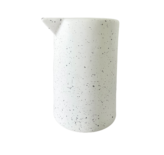 Ceramic Matte White Vase Medium