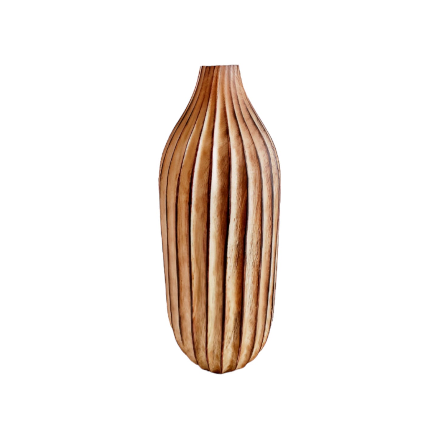 Mangoville III Wooden Vase