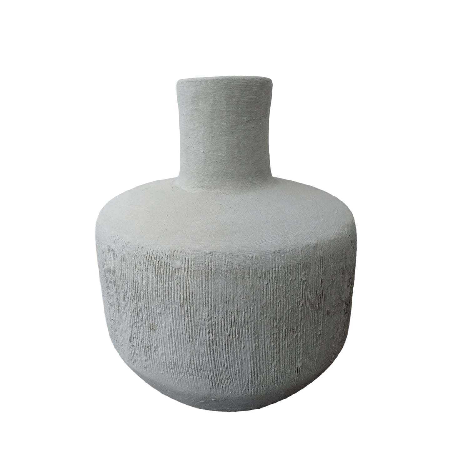 Maya VI Terracotta Textured Large Vase