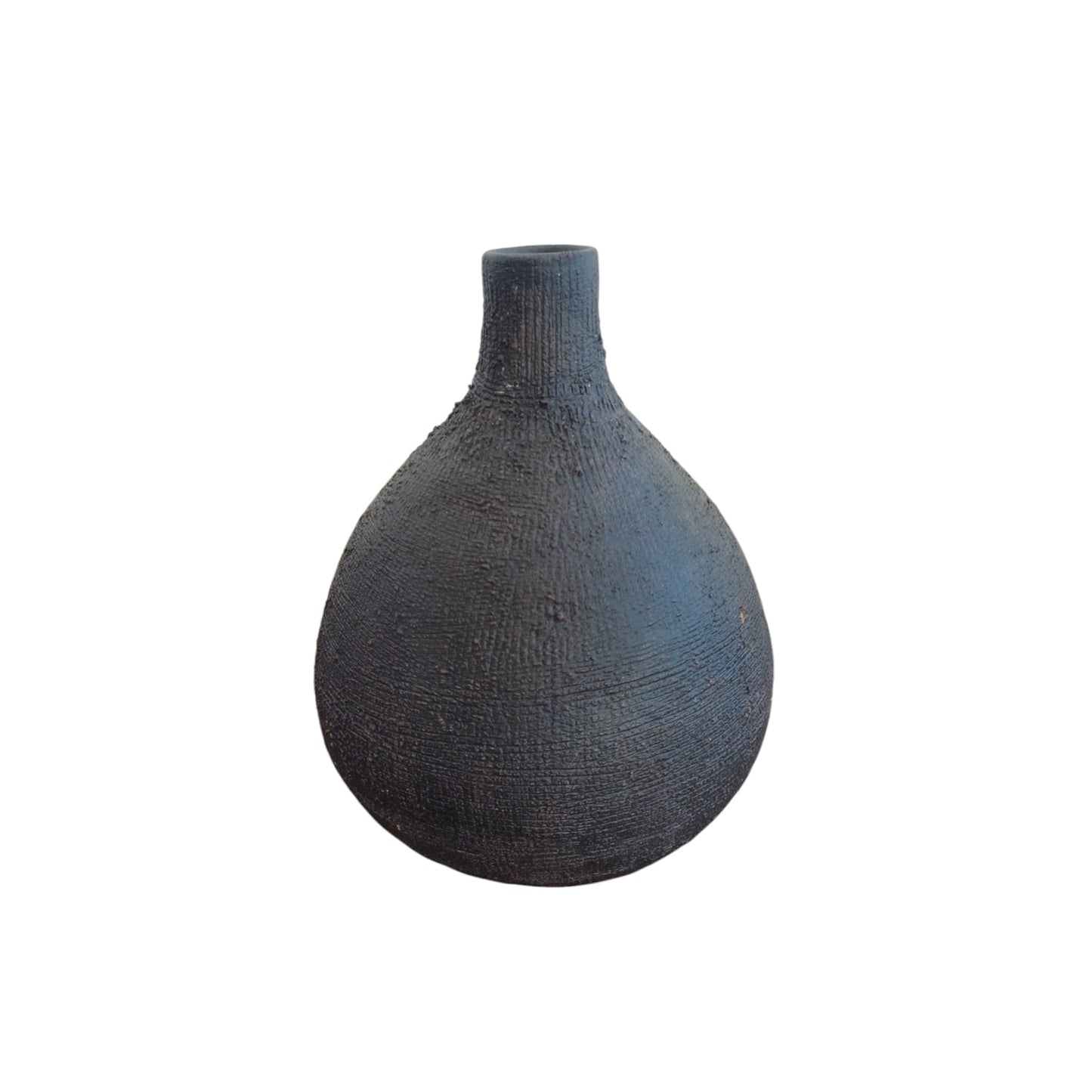 Maya V Terracotta Textured Vase