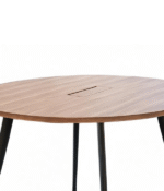 Round Huddle Table with Integrated Power - Image 2